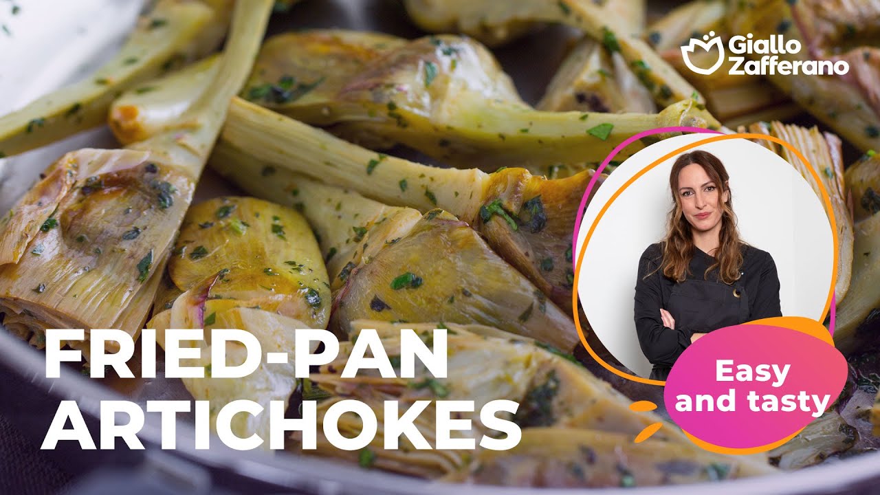 FRIED-PAN ARTICHOKES: simple and easy recipe! 🥘💛