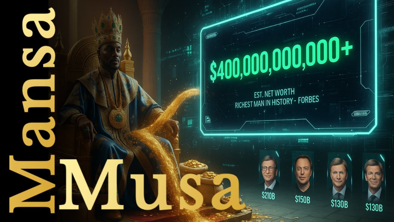Mansa Musa: The Richest Man In History With A Net Worth of $400000000000+ | Urdu/Hindi Documentary