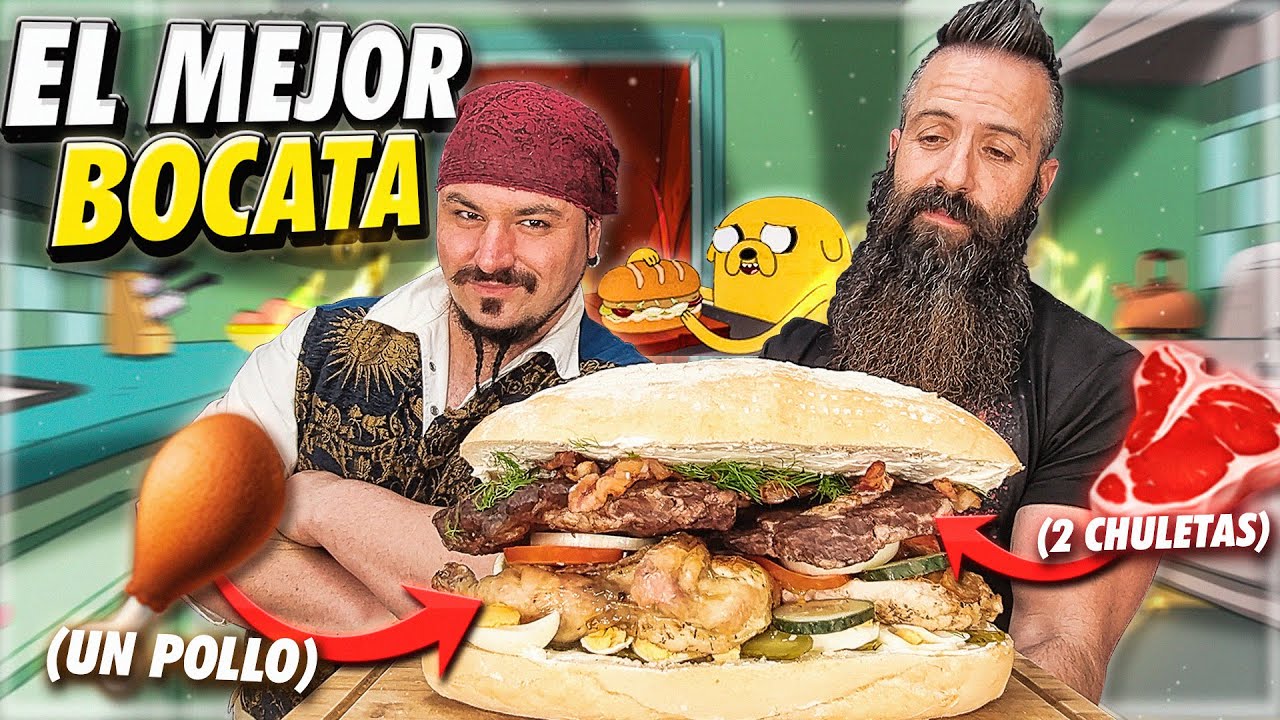 3KG: EL MEJOR SANDWICH DE HORA DE AVENTURAS EN EL PIRATA VS JOE