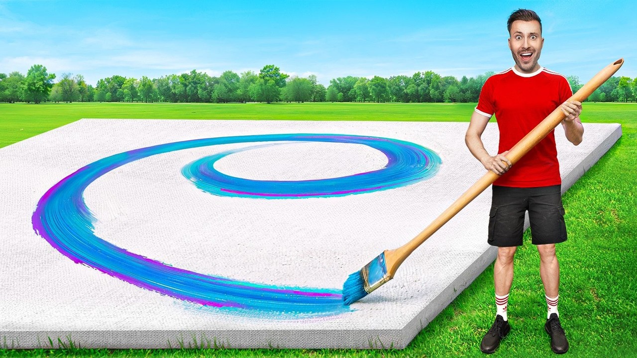 KLEIN vs GROOT Schilder Challenge!