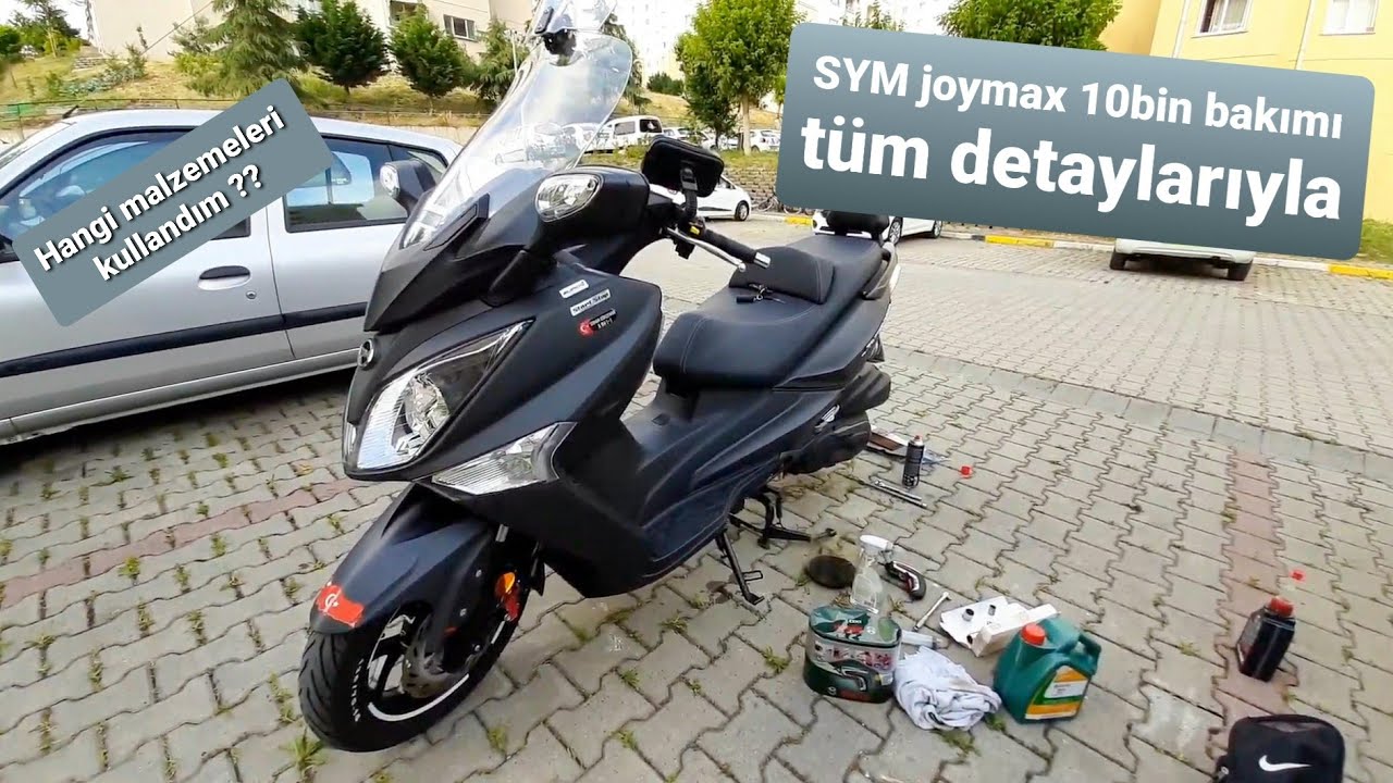 Sym Joymax 250i Periyodik Bakım(Maintenance)