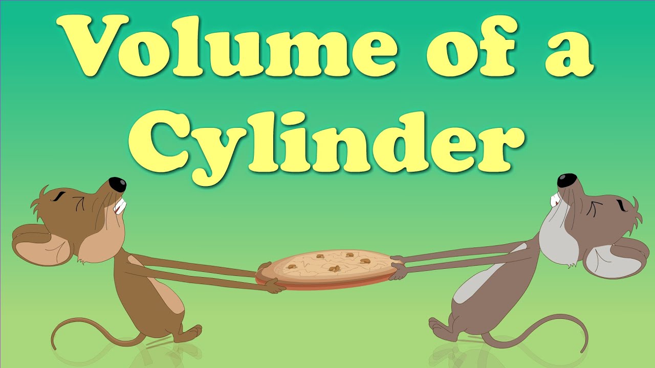 Volume of a Cylinder | #aumsum #kids #science #education #children