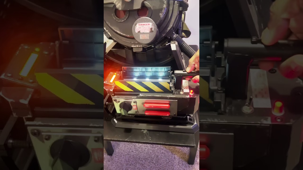 Haslab Ghostbusters proton pack and two in a box #ghostbusters #ghostbustersday #protonpack #ecto