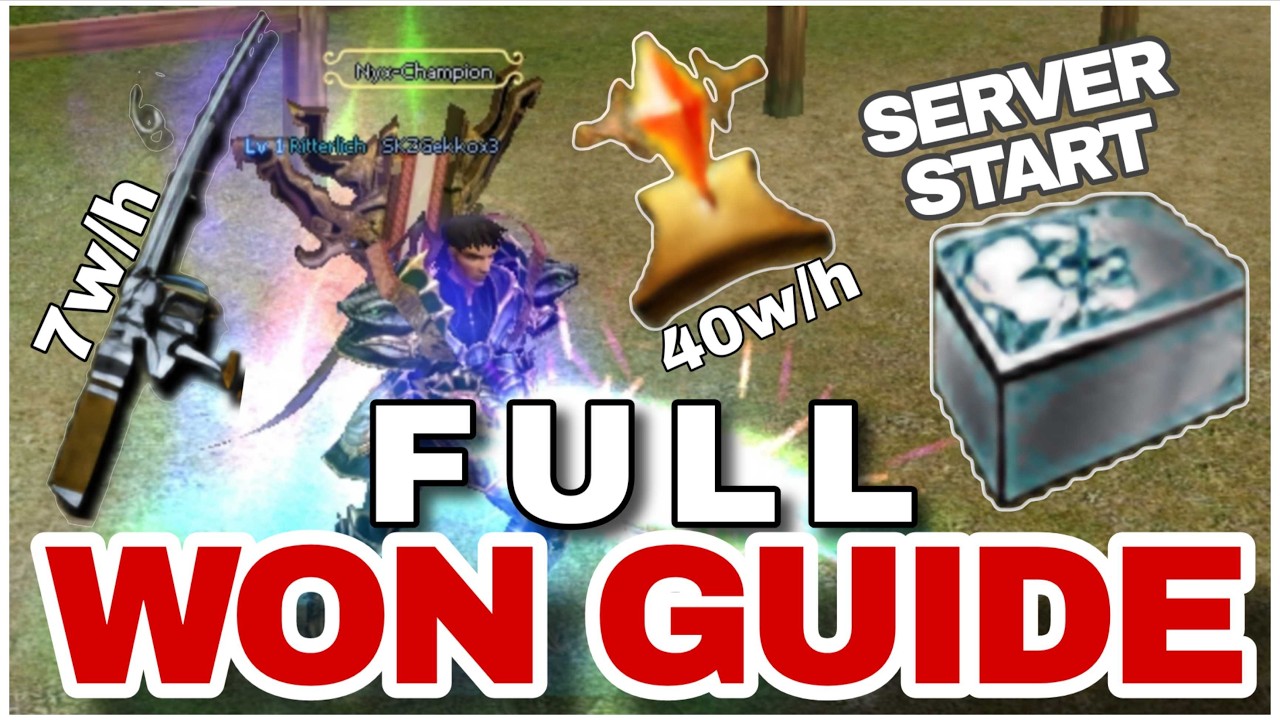 Metin2 2026 CRAZY Won Guide , entspannt TAUSENDE Won farmen