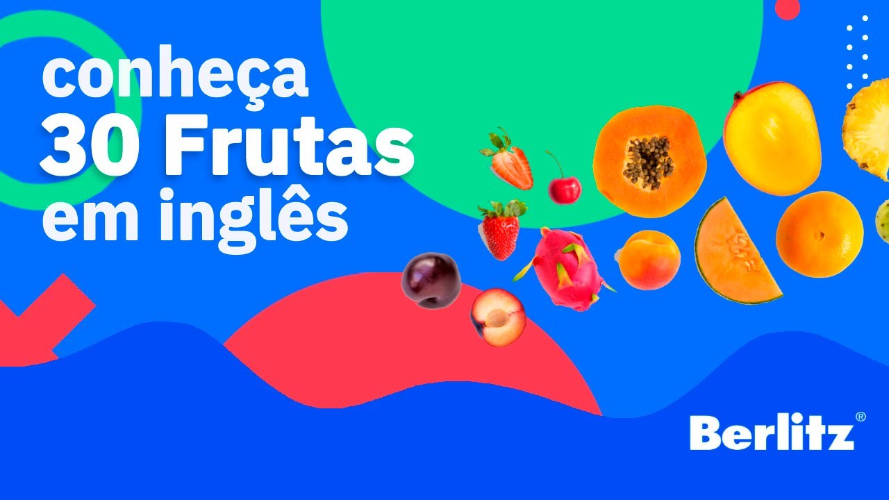 Frutas em inglês | 30 nomes de frutas em inglês 🍎