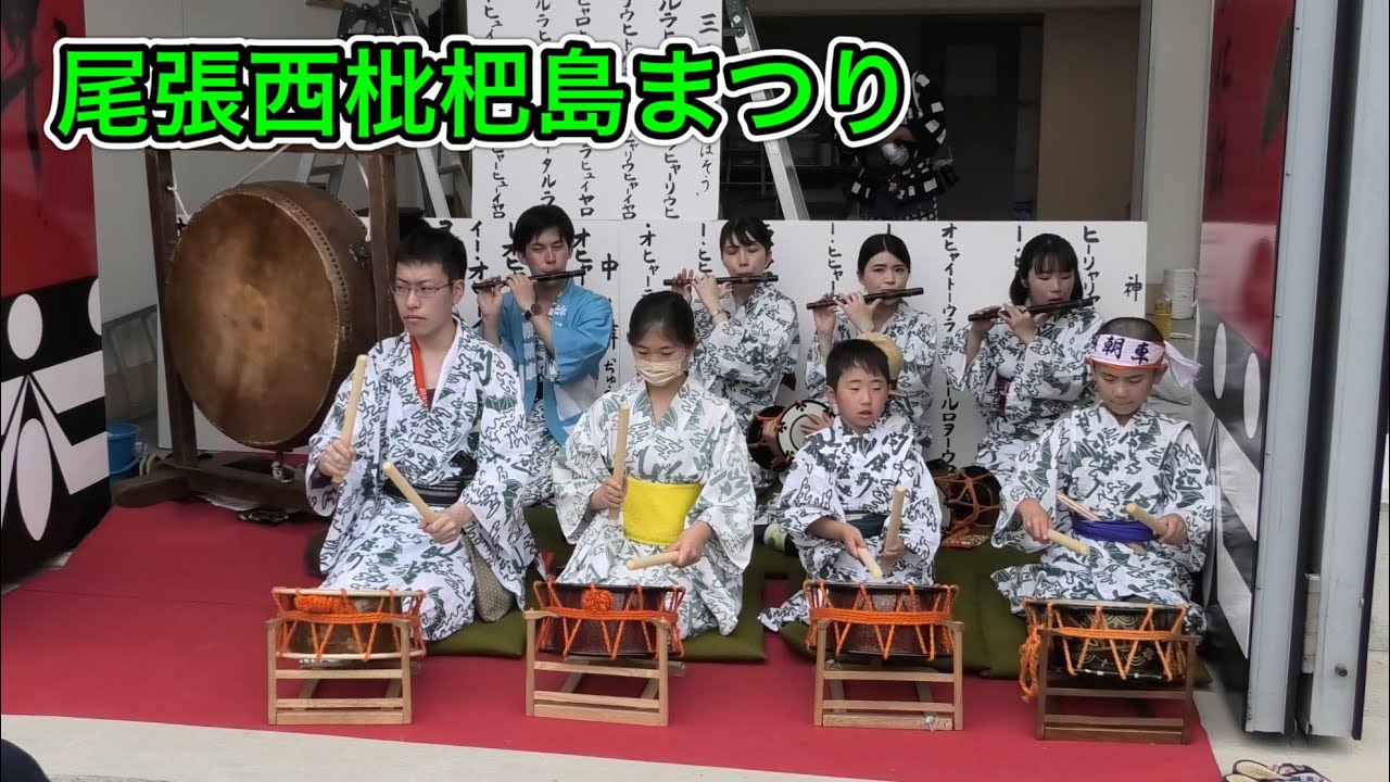 尾張西枇杷島まつり　問屋町　頼朝車　お囃子　2023年6月4日