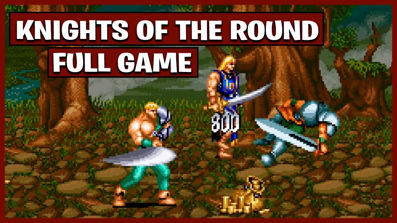 SNES Gameplay &mdash; Knights of the Round [2 Players] [100%]
