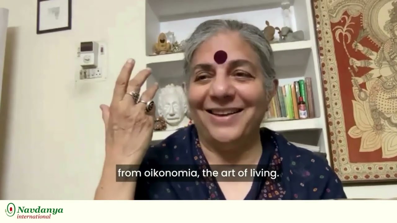 Vandana Shiva - New Report by Navdanya International: Biodiversity is Life, Not an Asset Class