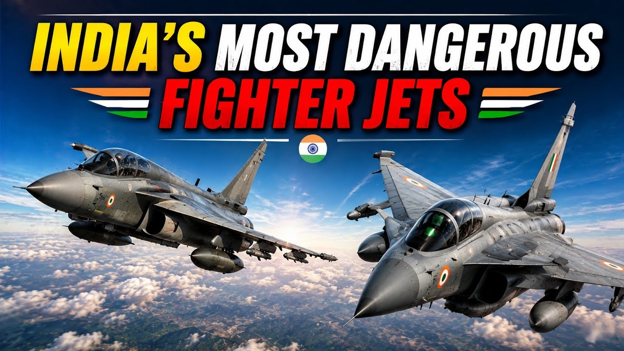 Every Fighter Jet of India Explained (2026) | Rafale, Su-30MKI, Tejas & More