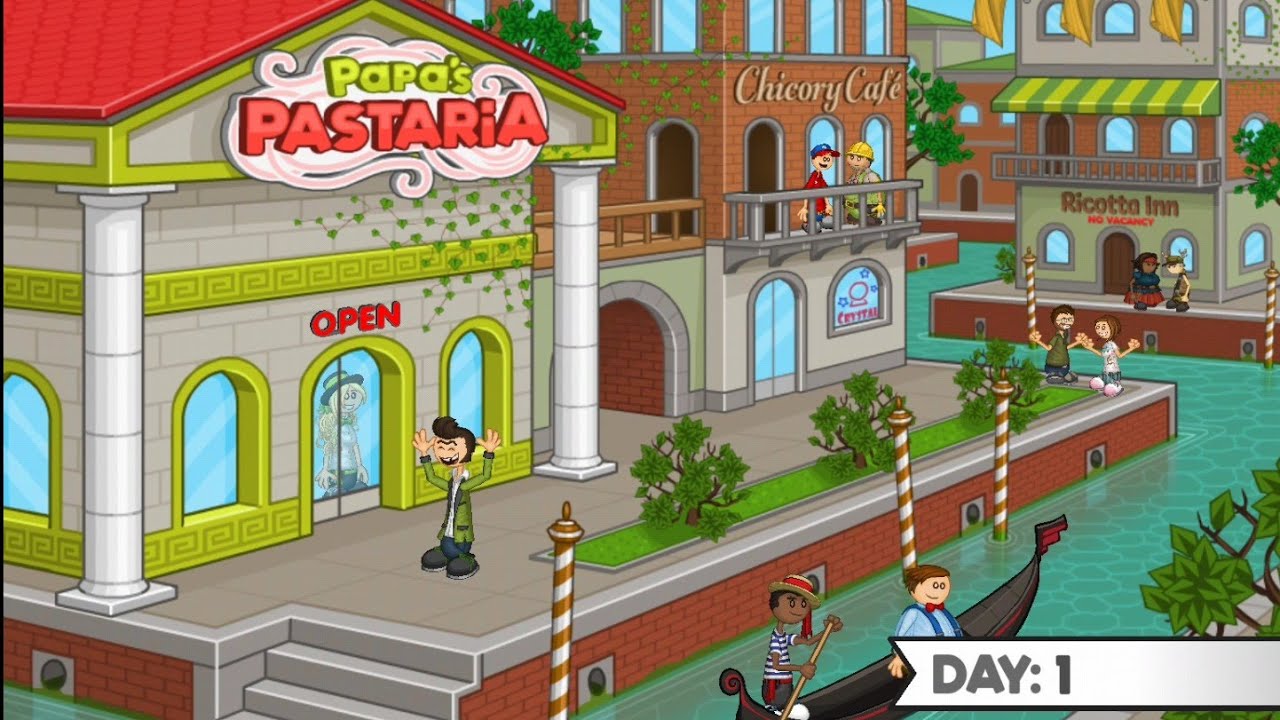 Papa's Pastaria To Go - Day 1