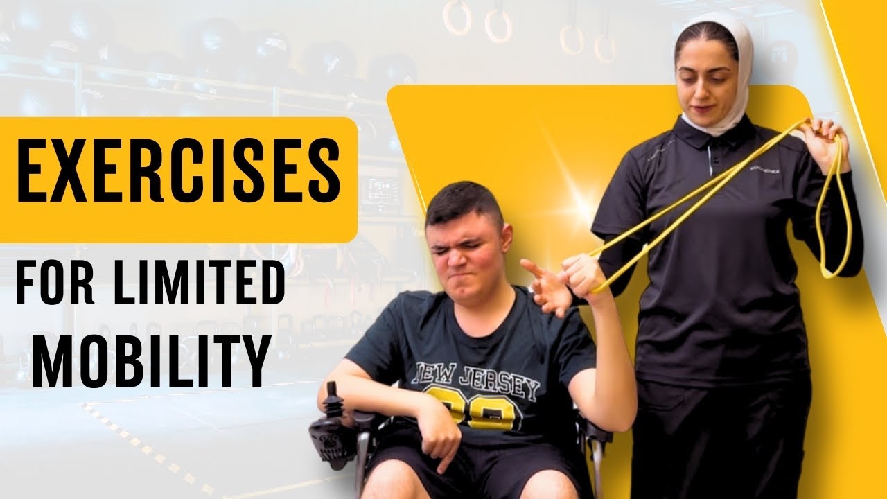 ‏Exercises for Limited Mobility | Ankel, Neck and Hand‏ Strengthening 