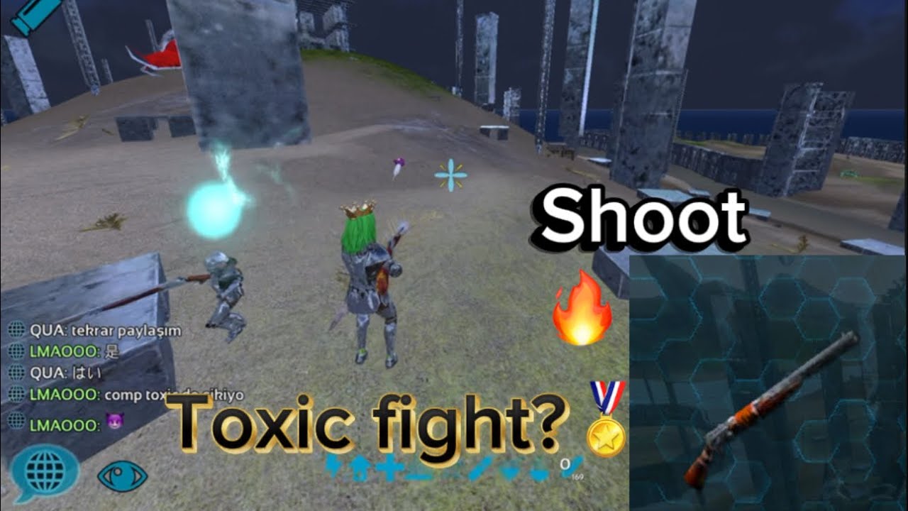 Ark Survival | Speed Toxic Shooter! Op Aim 🤓