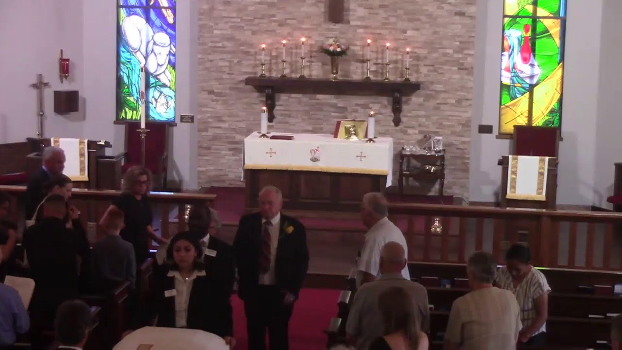 Funeral for Mary Coussens