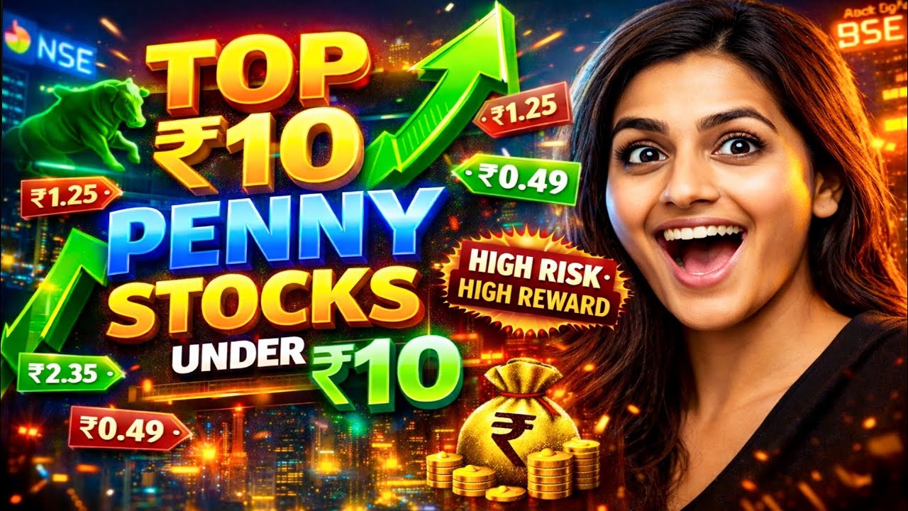 ₹10 Se Kam Ke BEST Penny Stocks | Small Price, BIG Possibilities 📊 #pannystock 