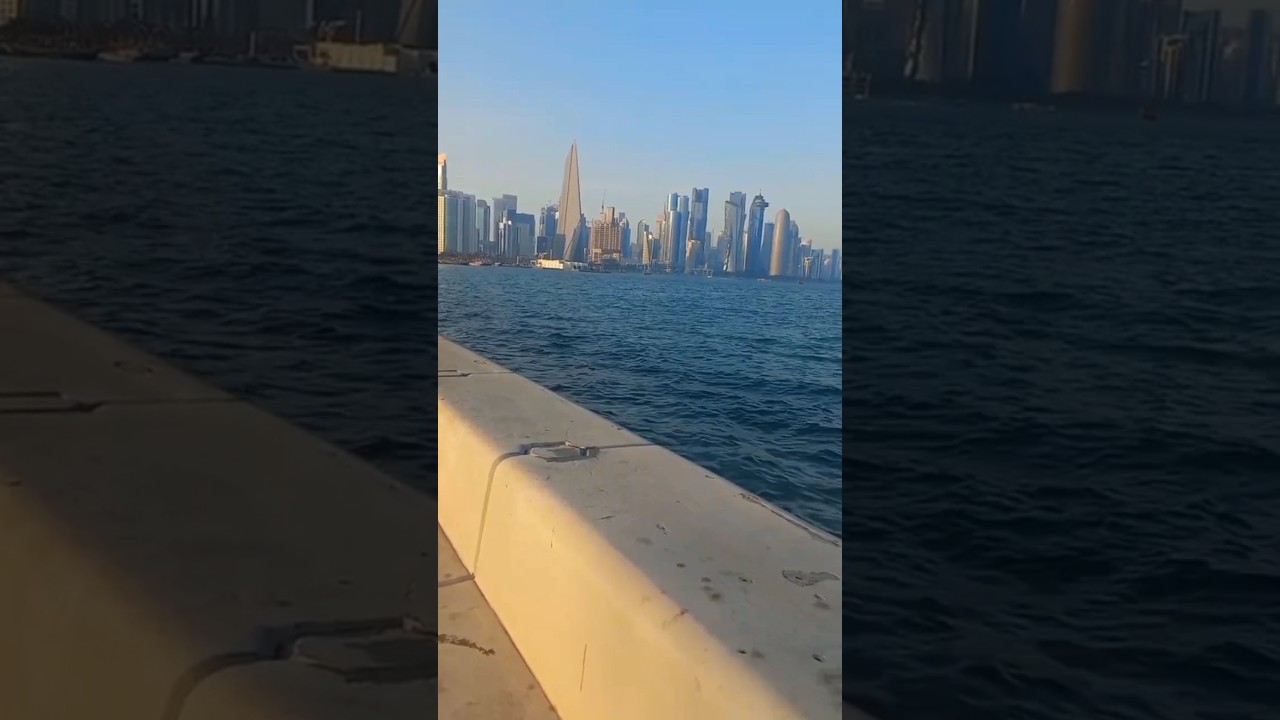 Doha Corniche Tour | Explore the Beauty of Doha Qatar | Stunning Sea View & City Lights