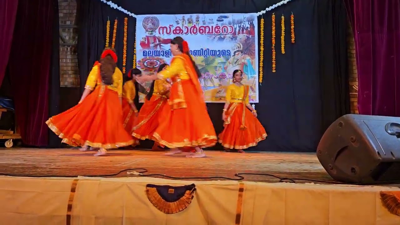 Smyc junior girls dance 💃 #onam2025 #UK