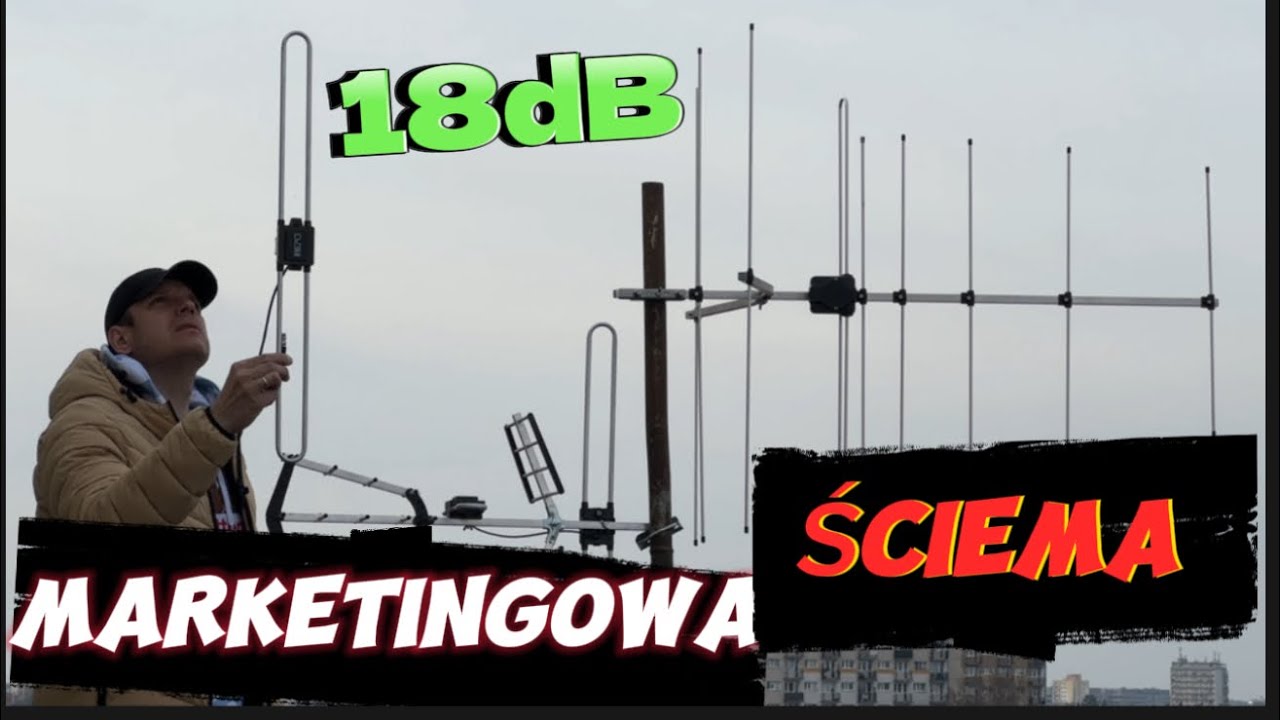 MARKETINGOWA ŚCIEMA, testy anten MUX8 PION, najmocniejsza antena VHF? TV Republika , konkurs XMUX