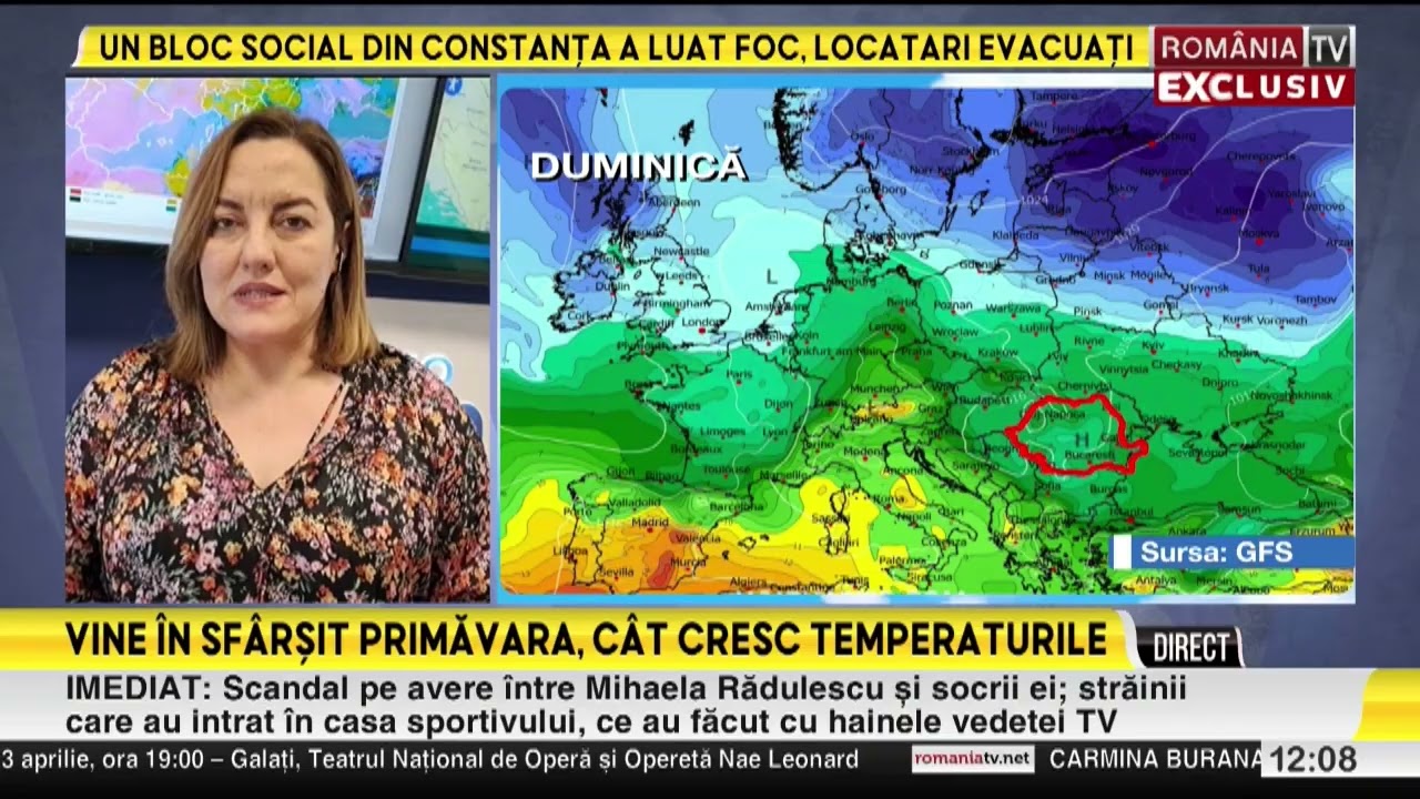Prognoza meteo 15 aprilie 2026. Vremea frumoasă prinde curaj, se face și mai cald