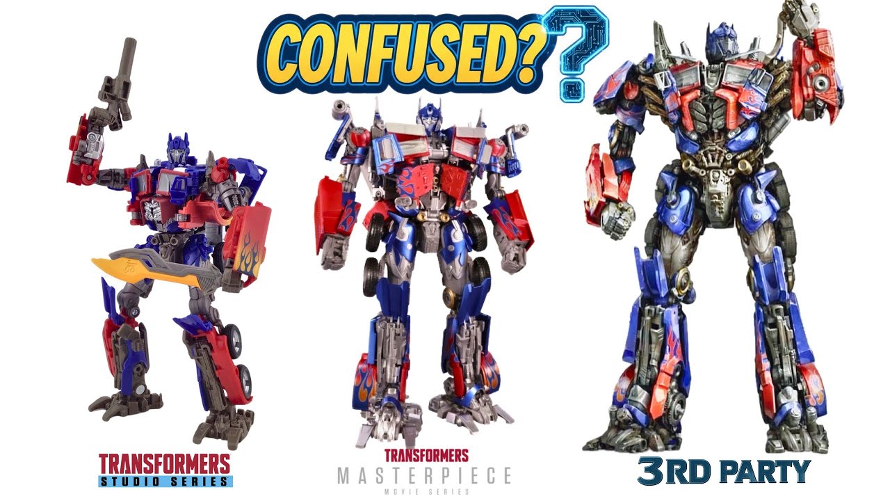 Transformers Collecting 101: MPM, Studio Series, KO & Third-Party Explained
