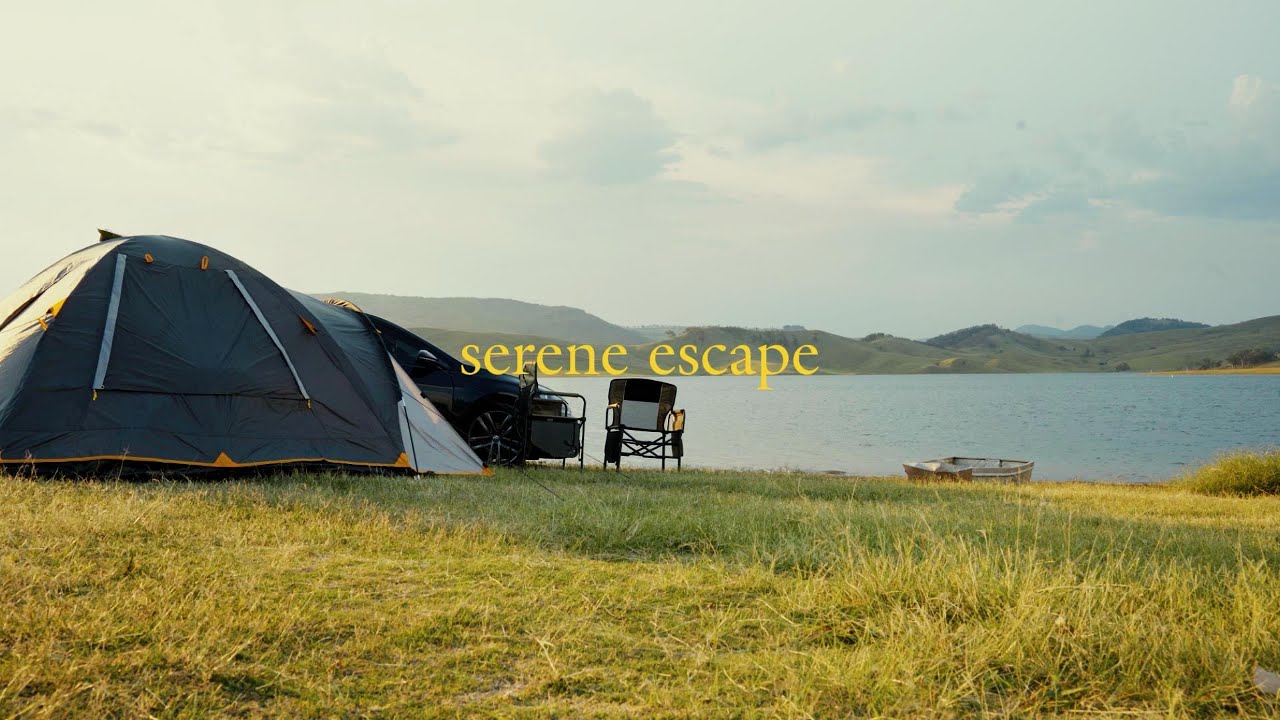 Cinematic camping at Lake St. Clair