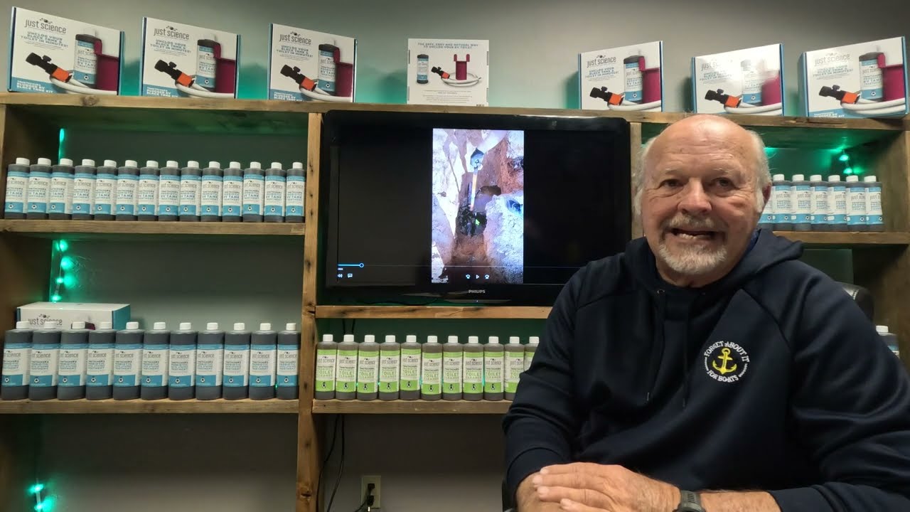 Is the septic tank full or is the line plugged?