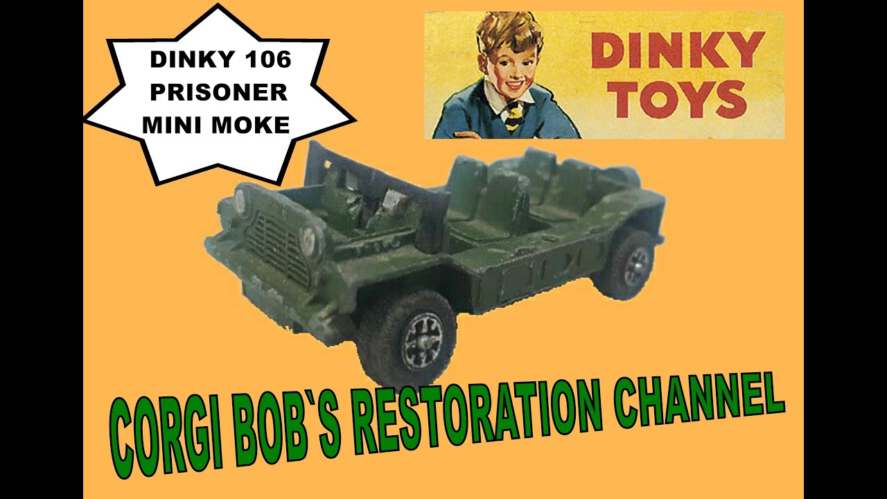 Реставрация мини-дома Dinky 106 Prisoner