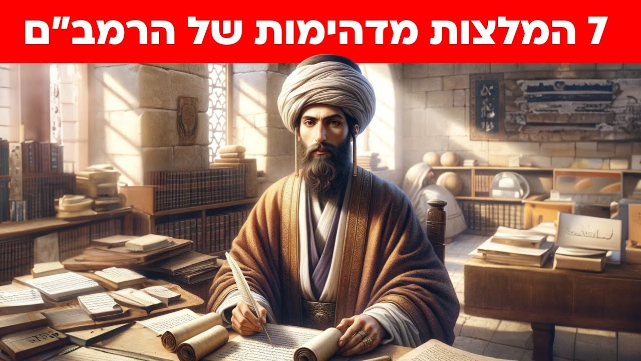 7 המלצות בריאות של הרמב