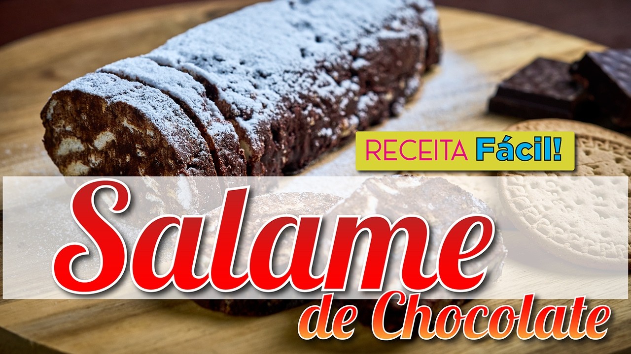 Salame de Chocolate | Receita Simples e Deliciosa 🇵🇹| Chocolate Salami 🇪🇳 🏴󠁧󠁢󠁥󠁮󠁧󠁿