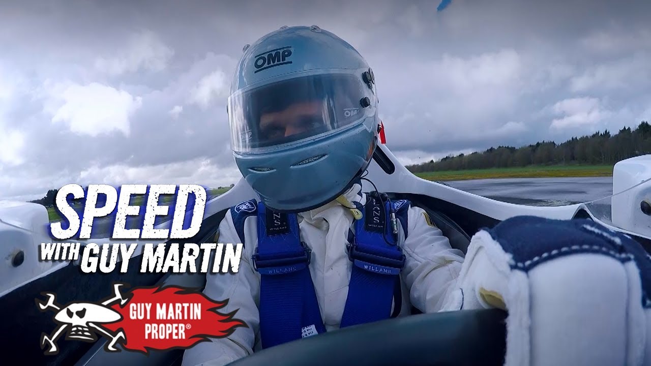 First Ever F1 Car Drive - Speed With Guy Martin | Guy Martin Proper