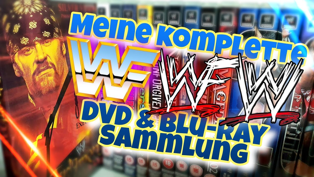 Meine WWE / WWF Sammlung auf DVD und Blu-Ray 📀 Wrestling Overview