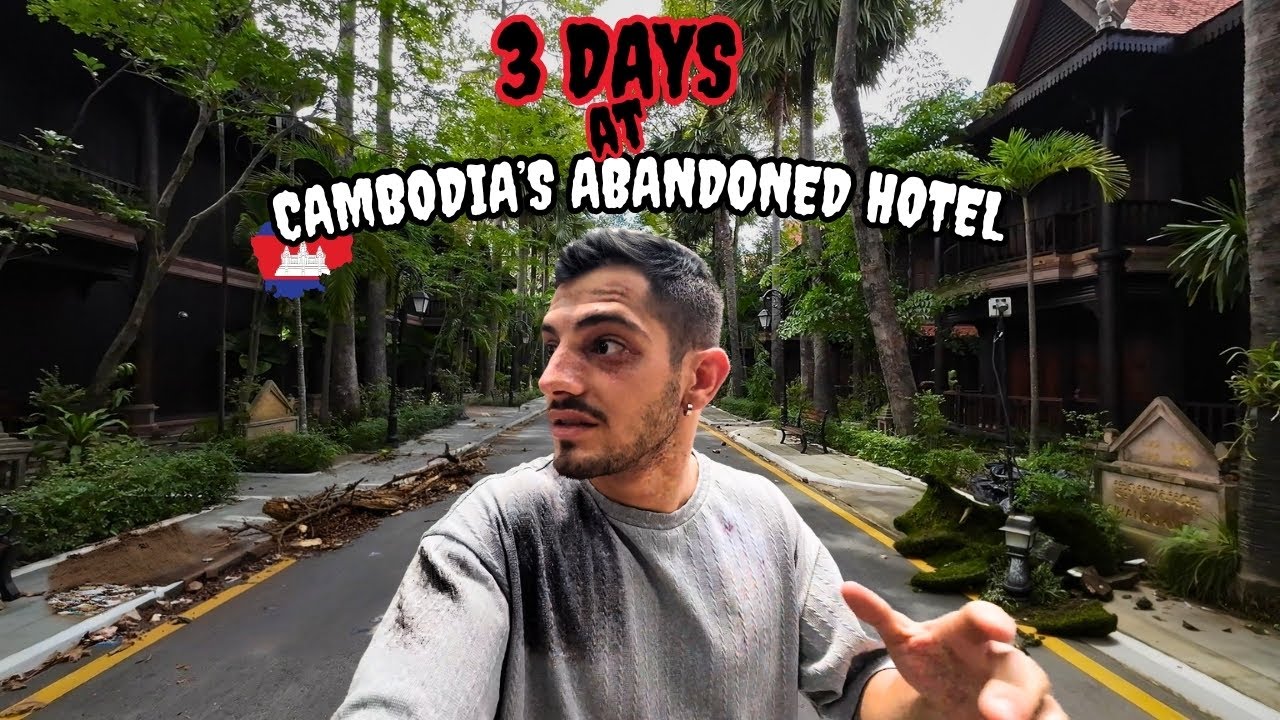 Staying at an ABANDONED Resort in Cambodia 🇰🇭