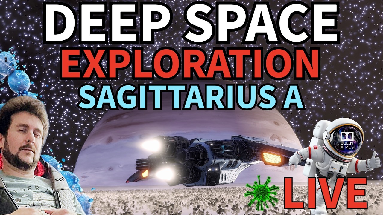 Exploring the Galaxy | Chill Relaxing Stream | Elite Dangerous | Immersive Stream | Live | Space