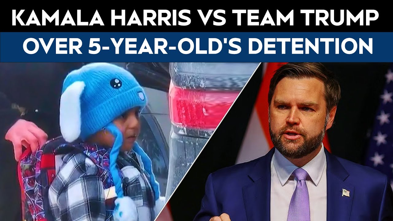 ICE Detains 5 Year Old | Kamala Harris Vs Team Trump Over 5-Year-Old's Detention