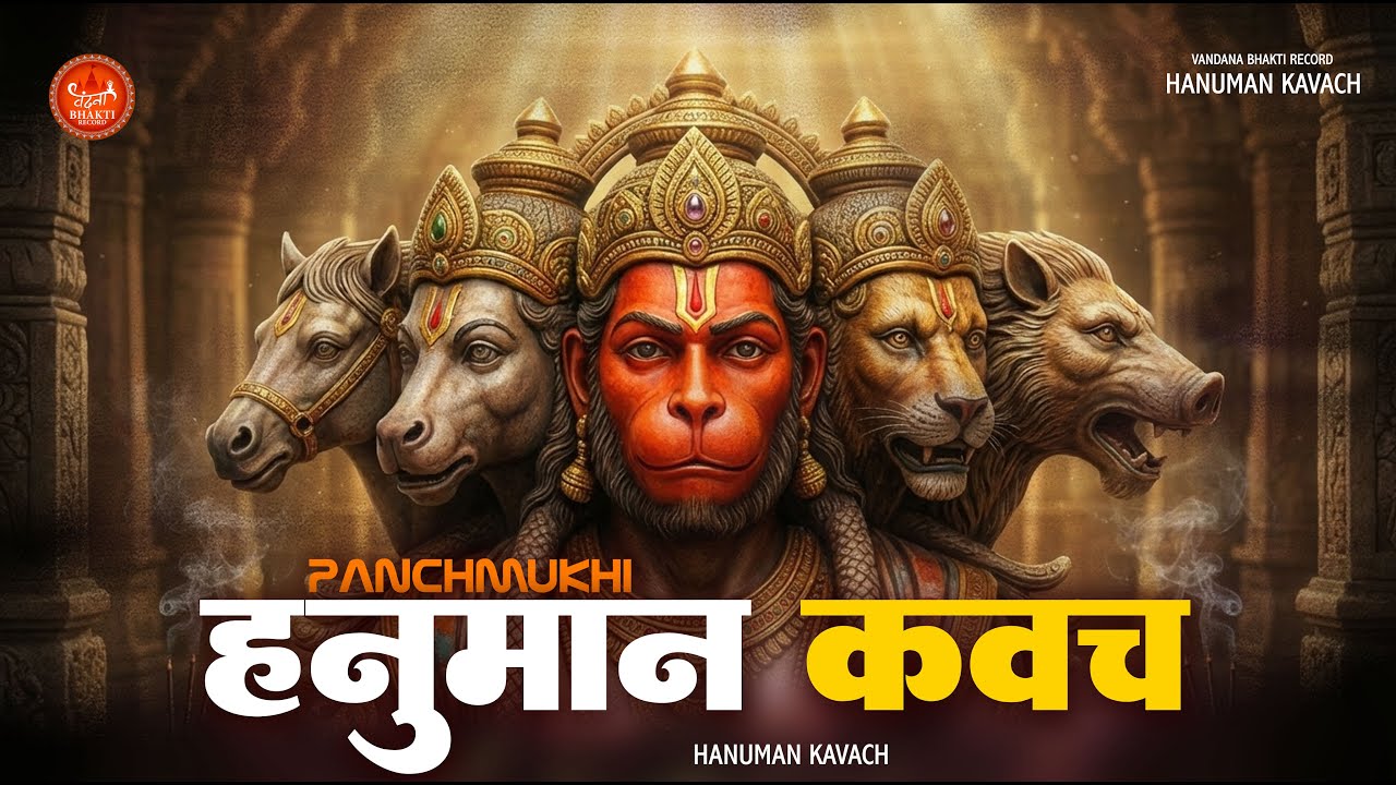 Panchmukhi Hanuman Kavach | पंचमुखी हनुमान कवच | Hanuman Kavach Powerful Mantra For Protection