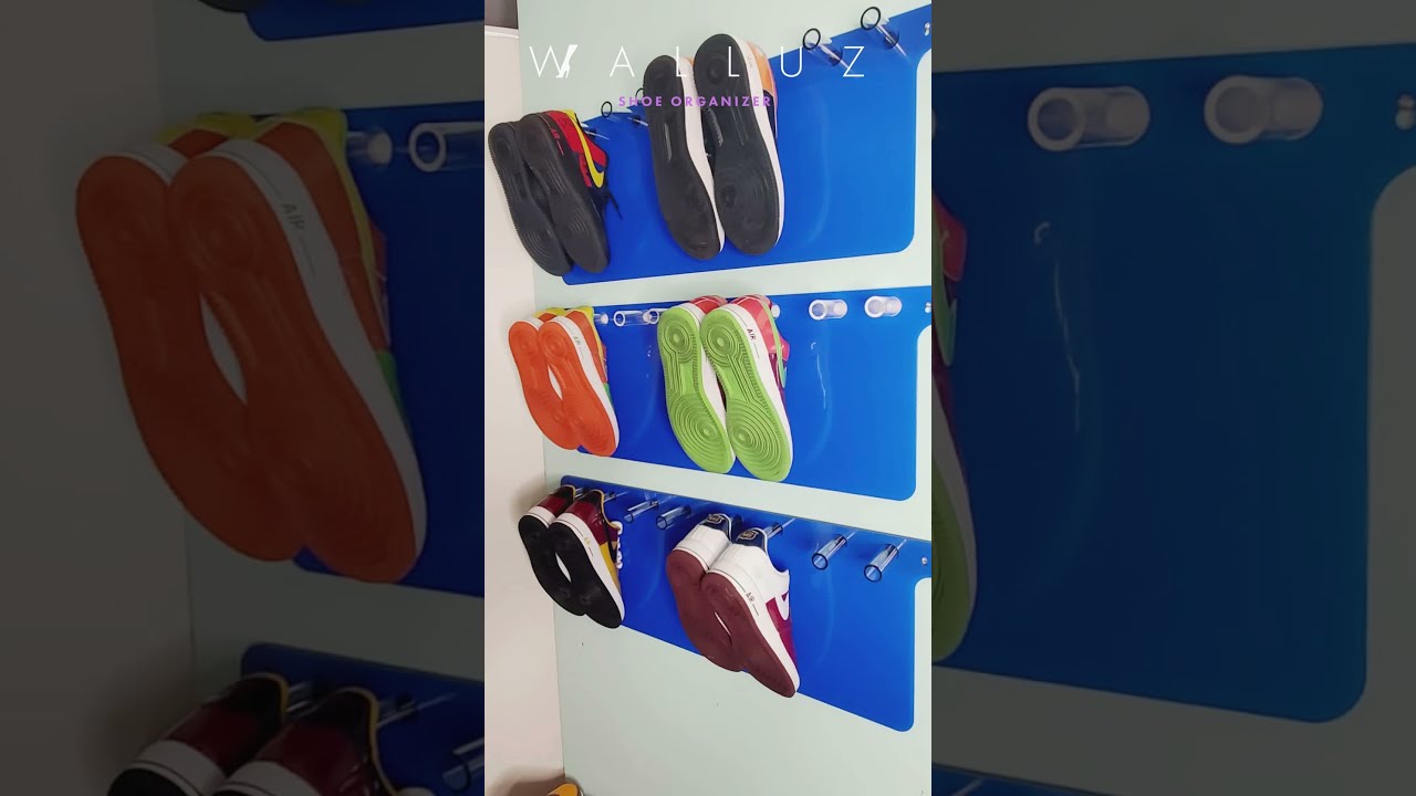 Display your sneakers collection elegantly #ShoeOrganizer #SneakerHeads #ClosetOrganization