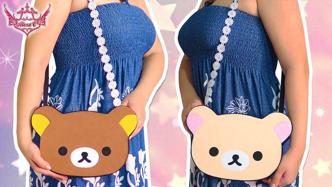 ♥ DIY: Bolsito Reversible de Rilakkuma y Korilakkuma ♥