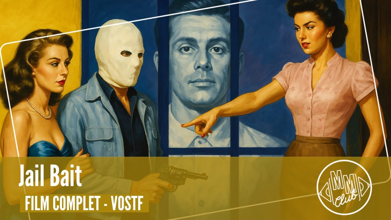 Jail Bait | 1954 | VOSTF | Film Noir, Thriller | Ed Wood, Steve Reeves