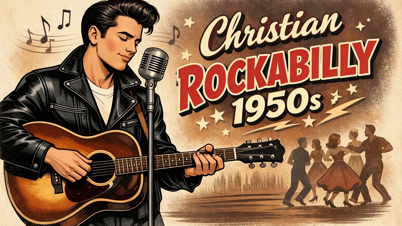 50s Classic Christian Rockabilly 🎸 Faith-Filled Songs with Classic Rock & Roll Spirit