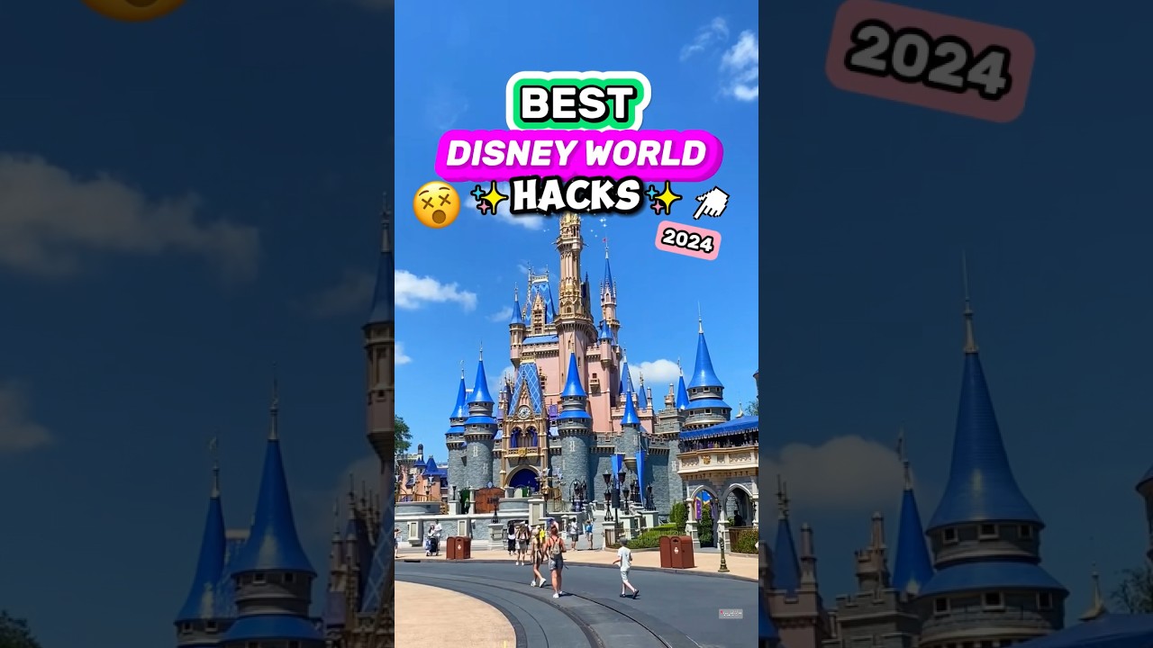 BEST Disney World Hacks in 2024 👀🏰 (Save Time & Money)
