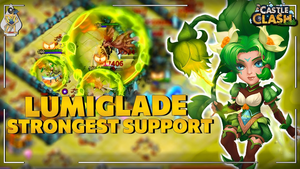 Lumiglade Hero Support Terkuat Saat Ini ?! - Castle Clash Indonesia