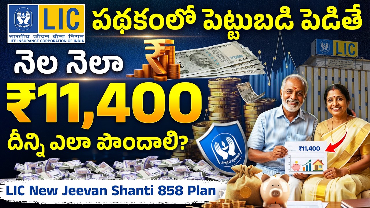 LIC Jeevan Shanti NEW Plan 2026 - Lifetime Monthly Salary? | Pension, Returns & Eligibility