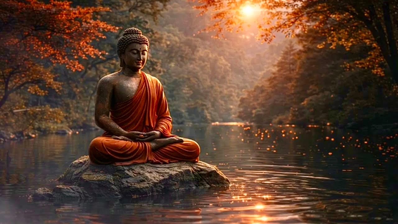 Golden Hour Meditation Music | Buddha’s Healing Ambience & Stress Relief Relaxation 