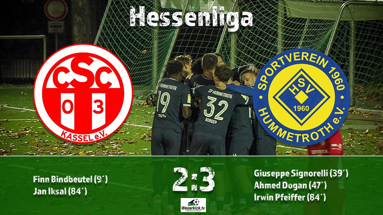 CSC Kassel - SV Hummetroth 2:3 (1:1)