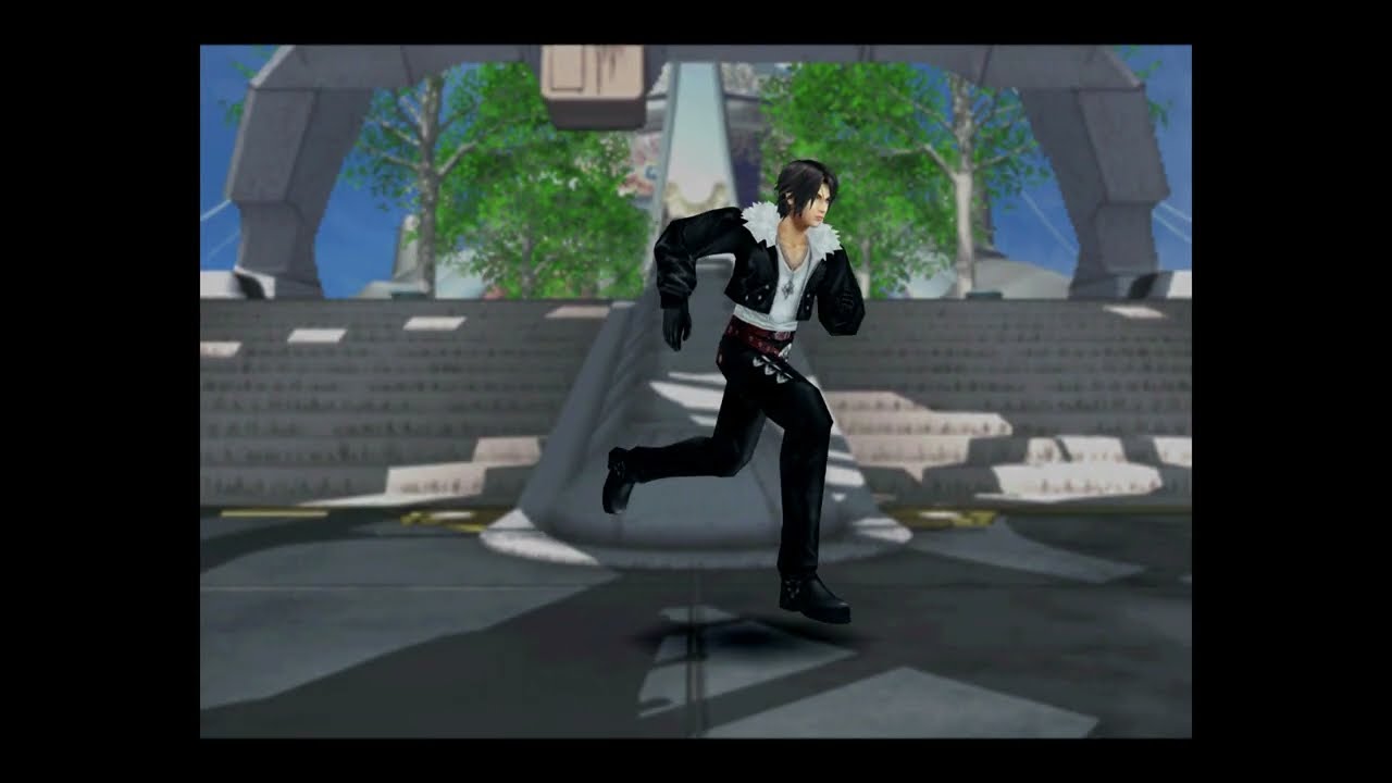 Final Fantasy 8 - Balamb Garden: Show Selphie Tilmitt Around Balamb: Directory Tutorial Gameplay