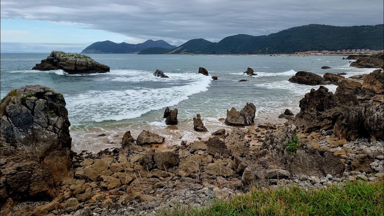 Cantabria: Noja - Playa de Ris - Sendero hasta la Playa de Trengand&iacute;n  (2025 Agosto)
