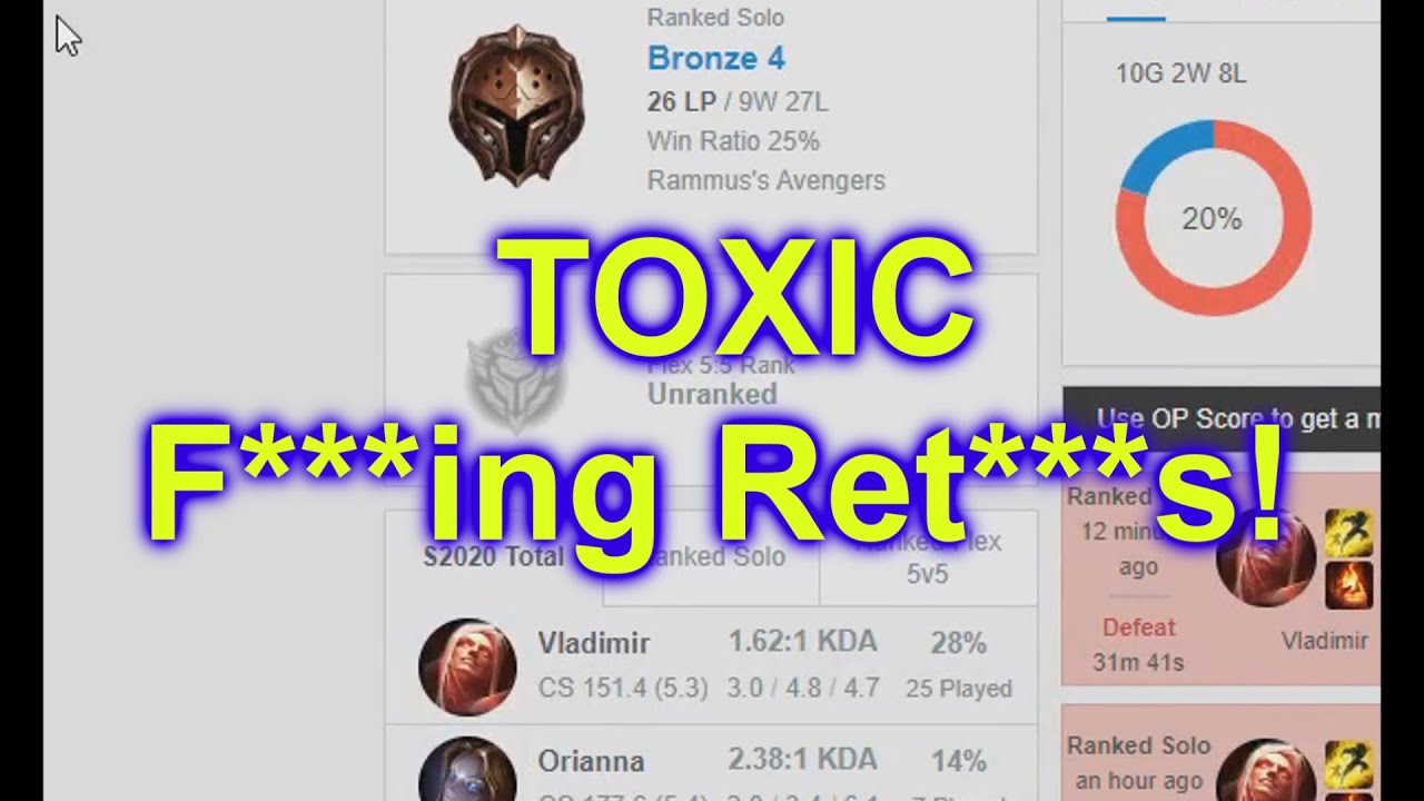 Dong Trying to Reform TOXIC BRONZE 4 Vlad