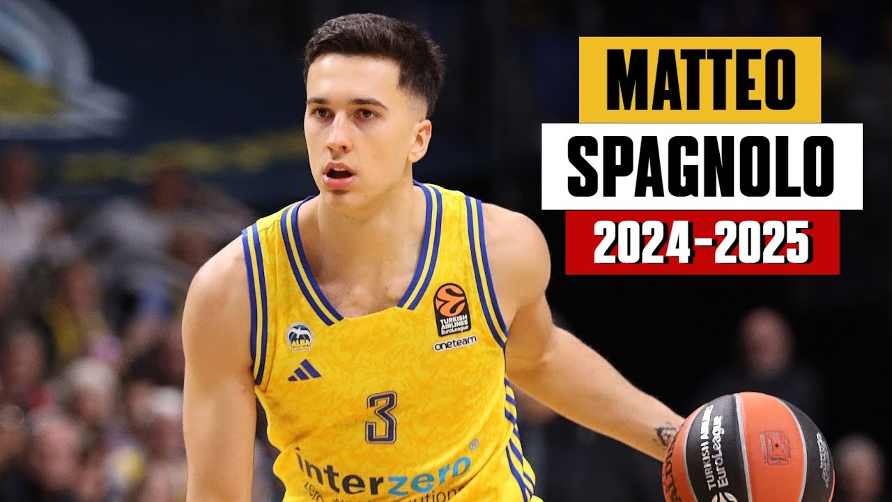 Matteo Spagnolo BEST Highlights 2024-2025 Season - ALBA BERLIN