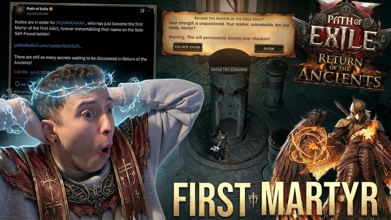 Как я стал ПЕРВЫМ мучеником в Path of Exile 2! Величайшая жертва