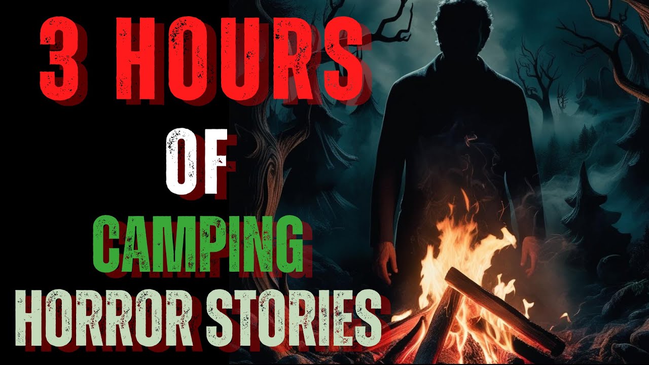 6 Scary HIKING Horror Stories cabin Horror Stories To Fall Asleep To l Black Screen With Rain Sounds