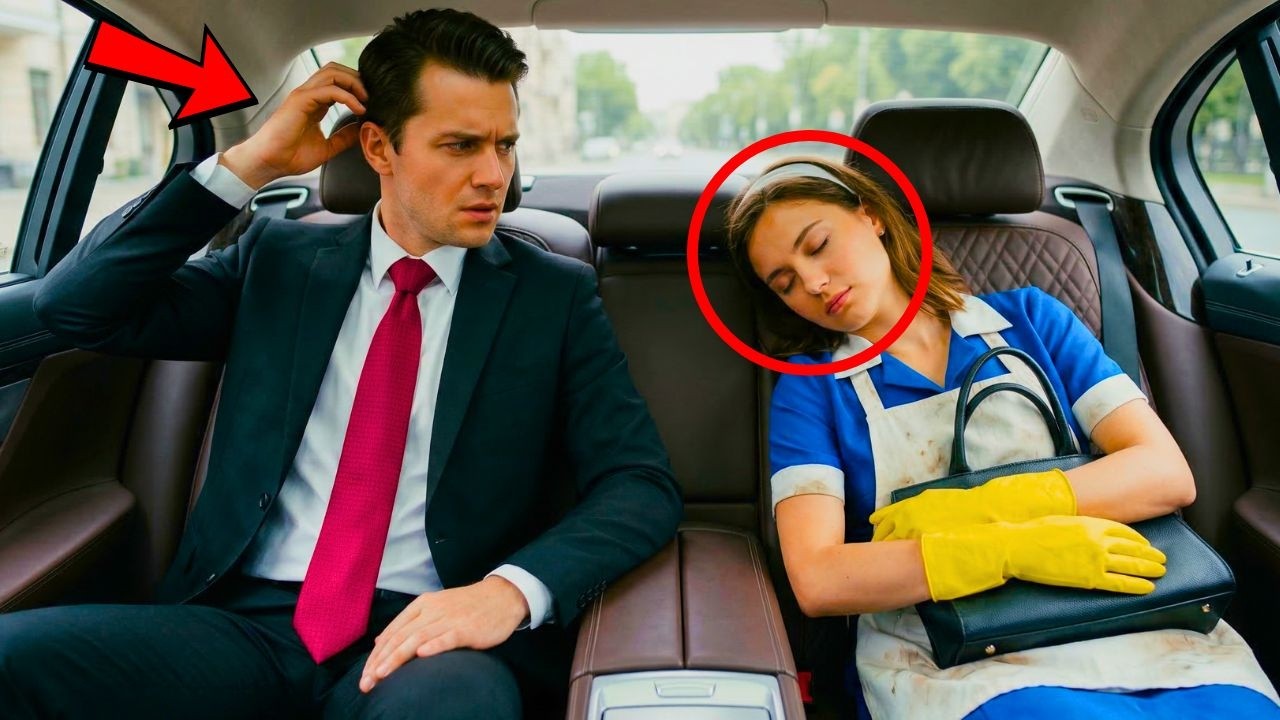 Uupunut siivooja menee vahingossa miljonäärin autoon ja jättää hänet sanattomaksi!